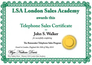 The Rainmaker Complete Telephone Selling Techniques Program