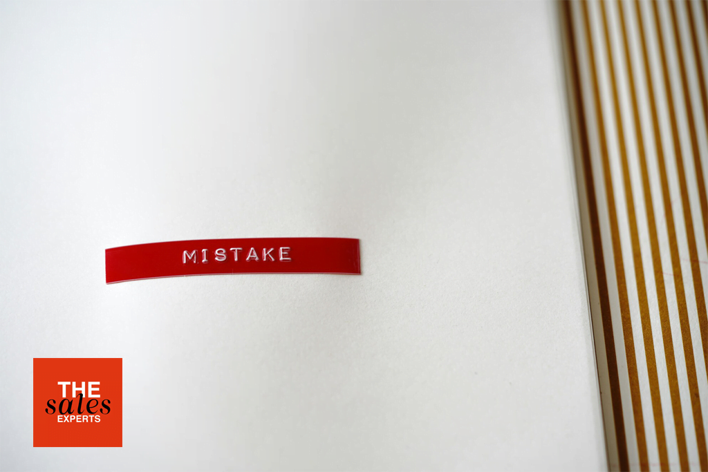 6 Sales Mistakes to Avoid