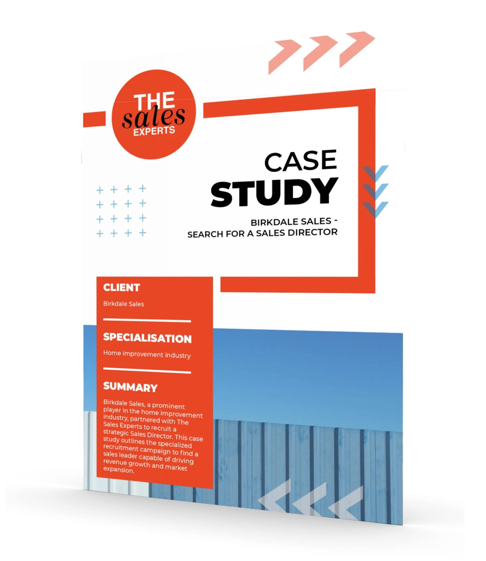 Case Study - Birkdale Sales - Search for a Sales Director