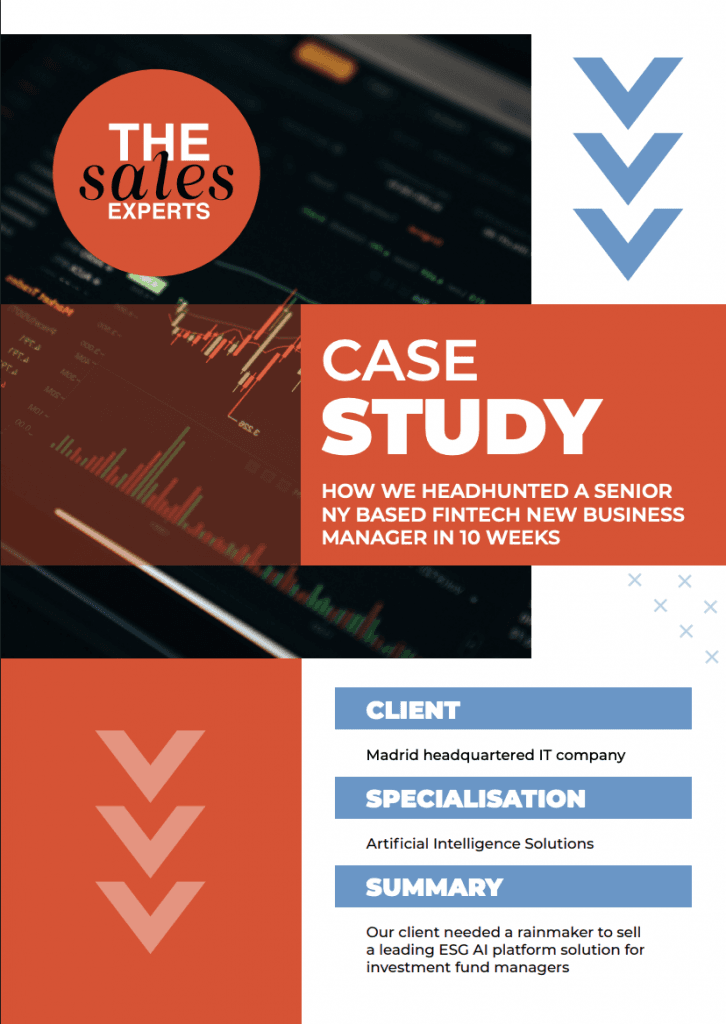Fintech Sales Hiring in 10 Weeks