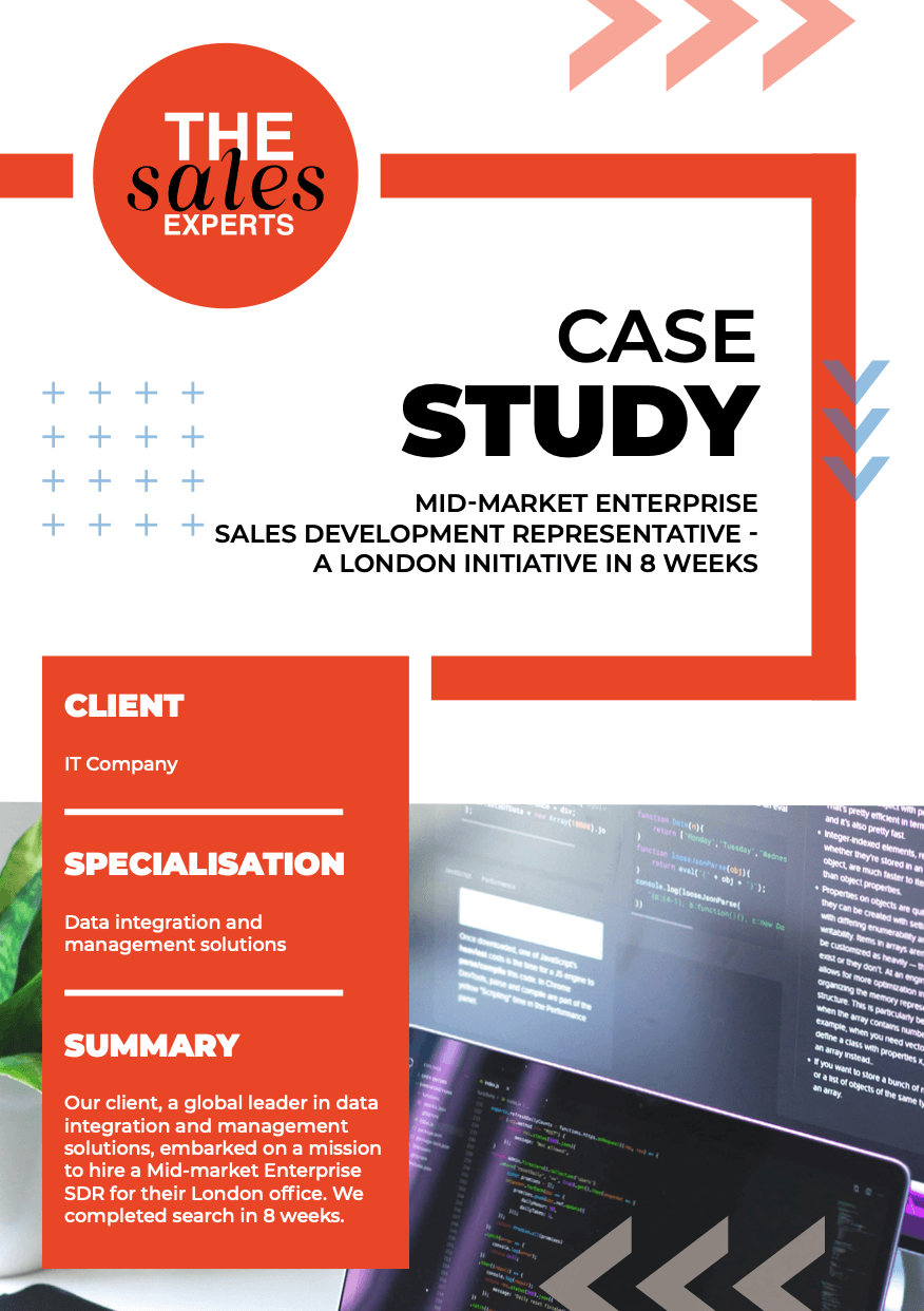 SDR Recruitment | Tech Sales Development Hiring in London