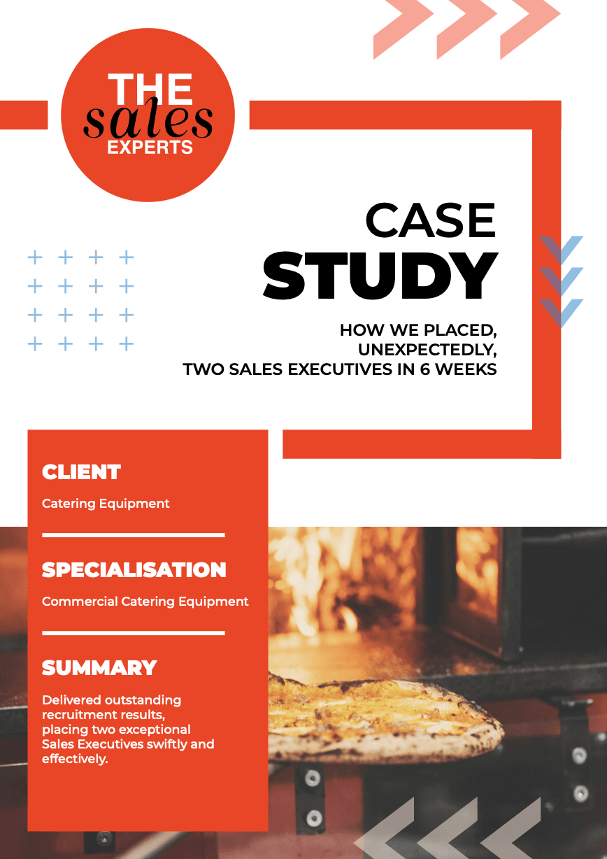 Sales Executive Recruitment | Catering Equipment Sales Hiring