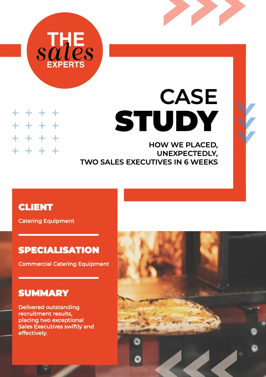Sales Executive Recruitment | Catering Equipment Sales Hiring