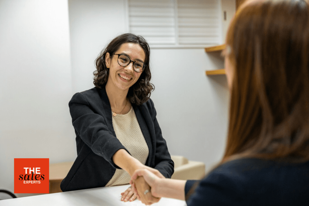 Business leaders evaluating how to choose a specialist sales recruiter for effective sales hiring