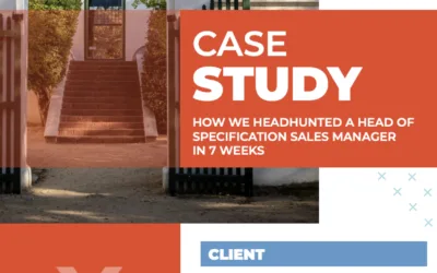 Head of Specification Sales Recruitment Case Study