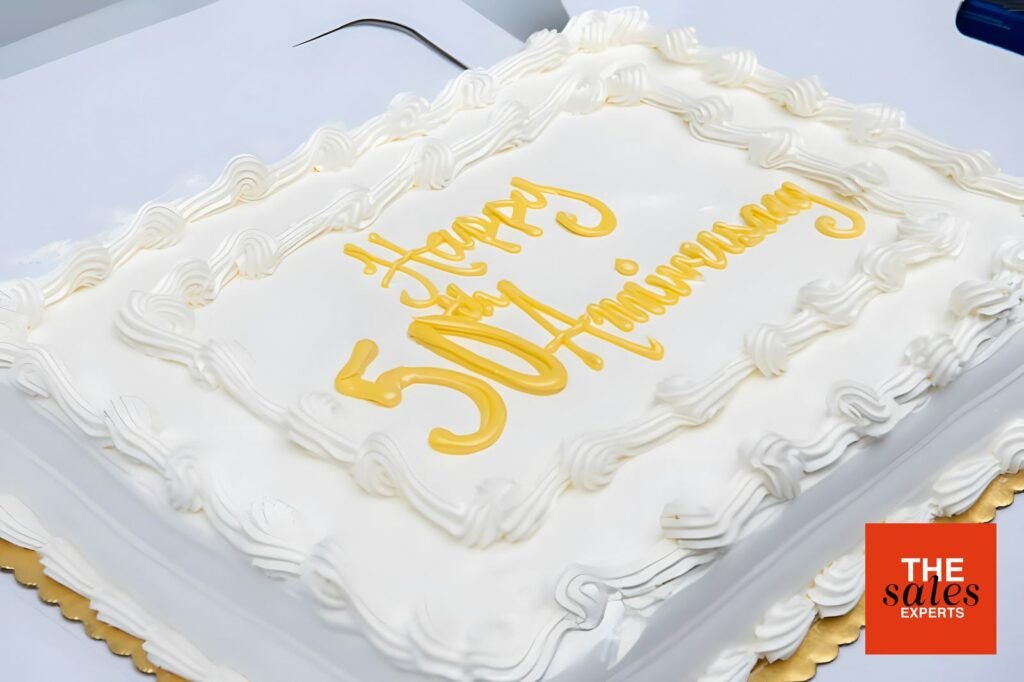 Celebration cake for long-term recruitment relationships article