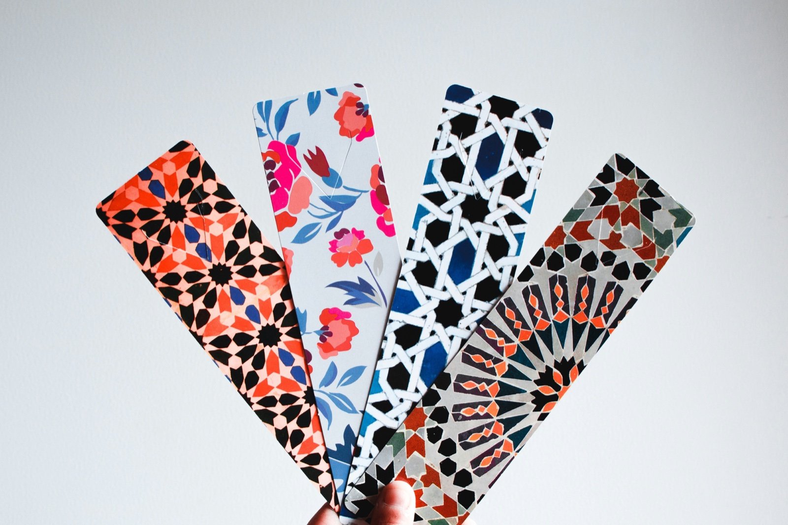 Patterned bookmarks for a UK giftware sales recruitment case study Patterned bookmarks for a UK giftware sales recruitment case study